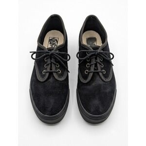 Vans Vintage 90s Lug Sole Low Tops Suede Shoes Women's Size 9